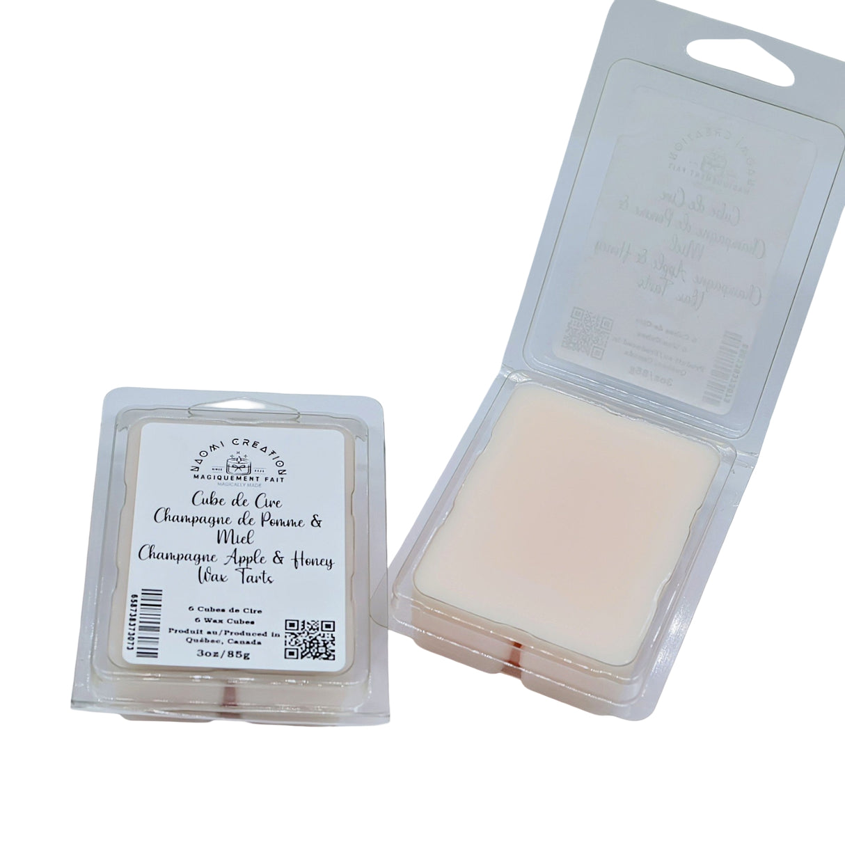 Scented Wax Melts Tarts Cubes - Champagne Apple & Honey
