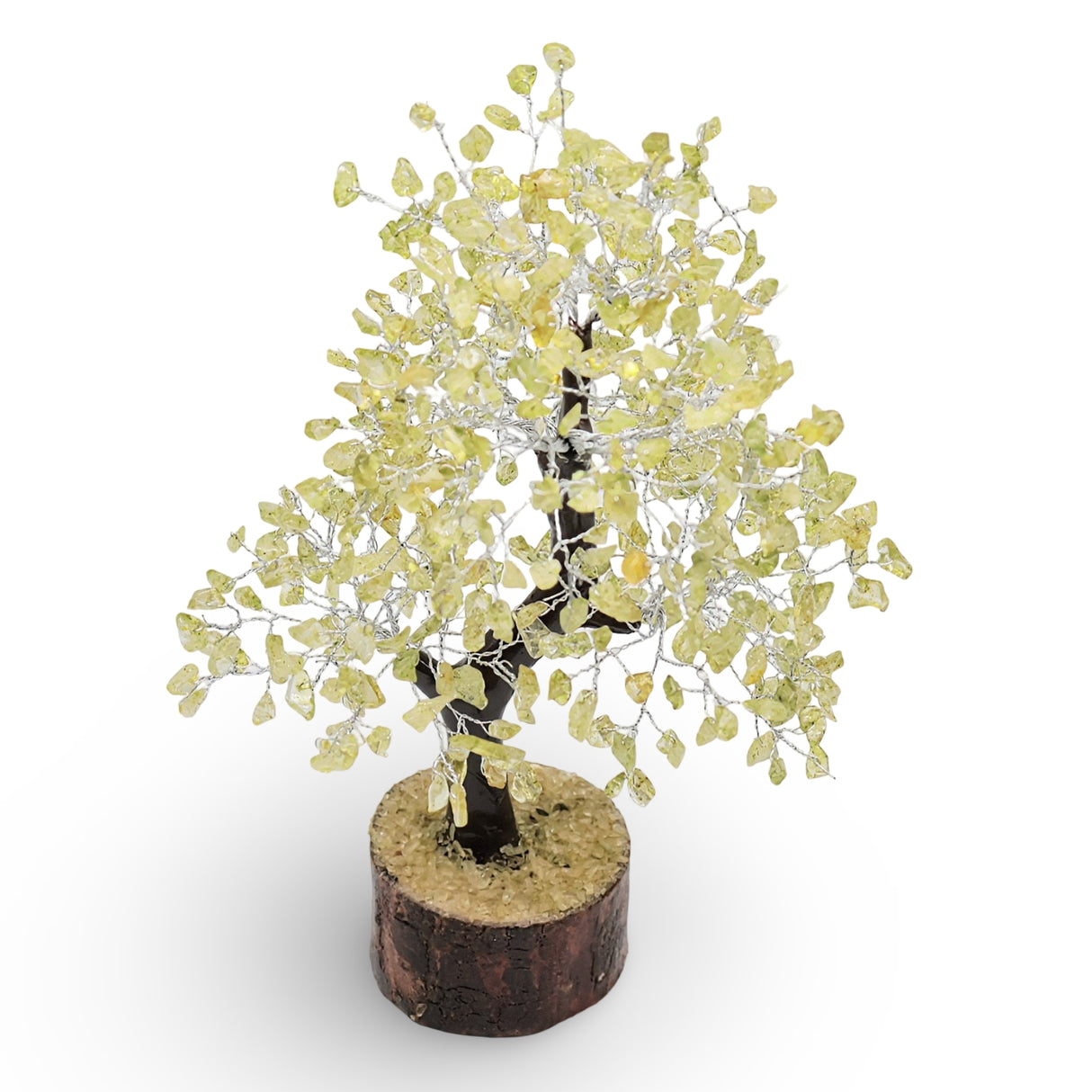 Home Decor - Gem Tree - Peridot - 10-12"H - 500 Beads