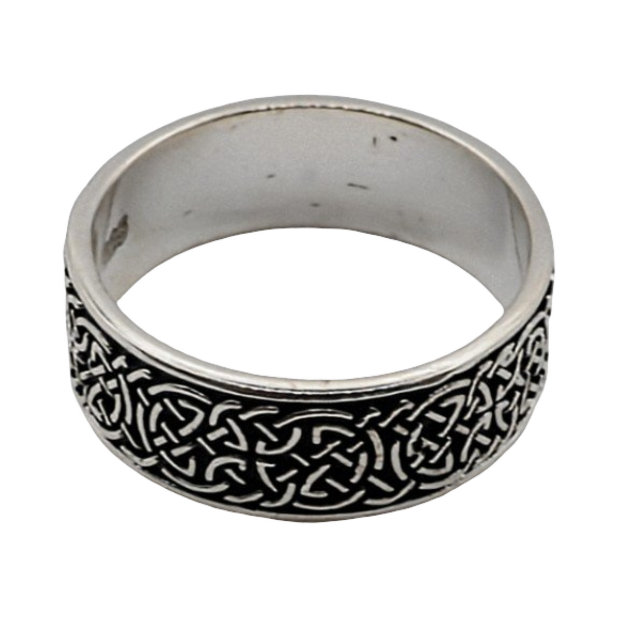 Ring - 925 Sterling Silver - For Men - Celtic Type Design 2