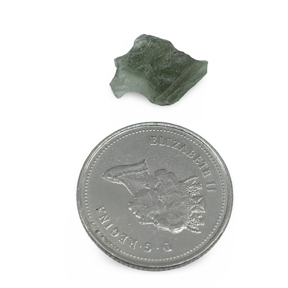 Stone - Moldavite - Rough - Specimen - 0.4g (2.5ct)