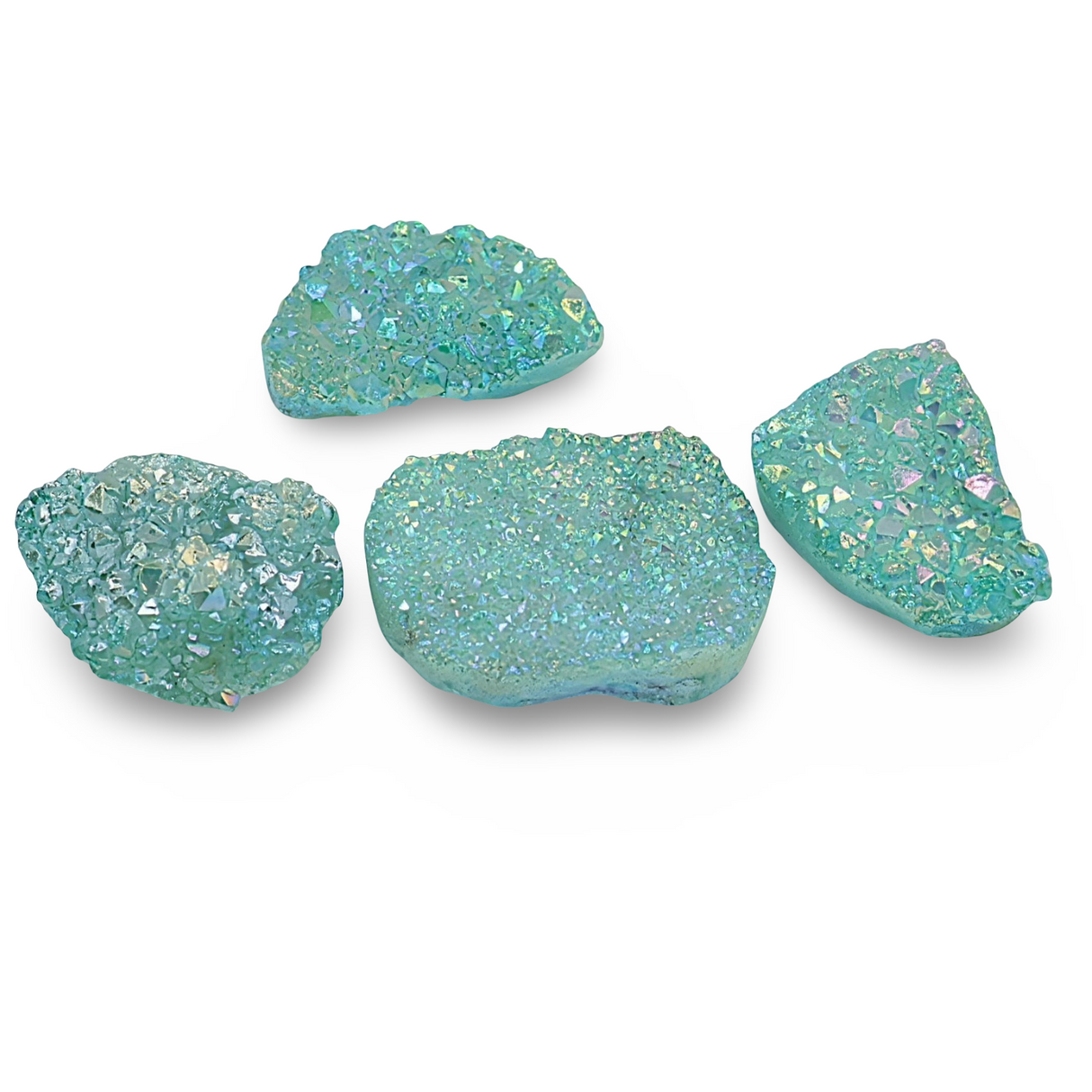 Stone - Zeolite - Aqua Aura Druse - Our Pick
