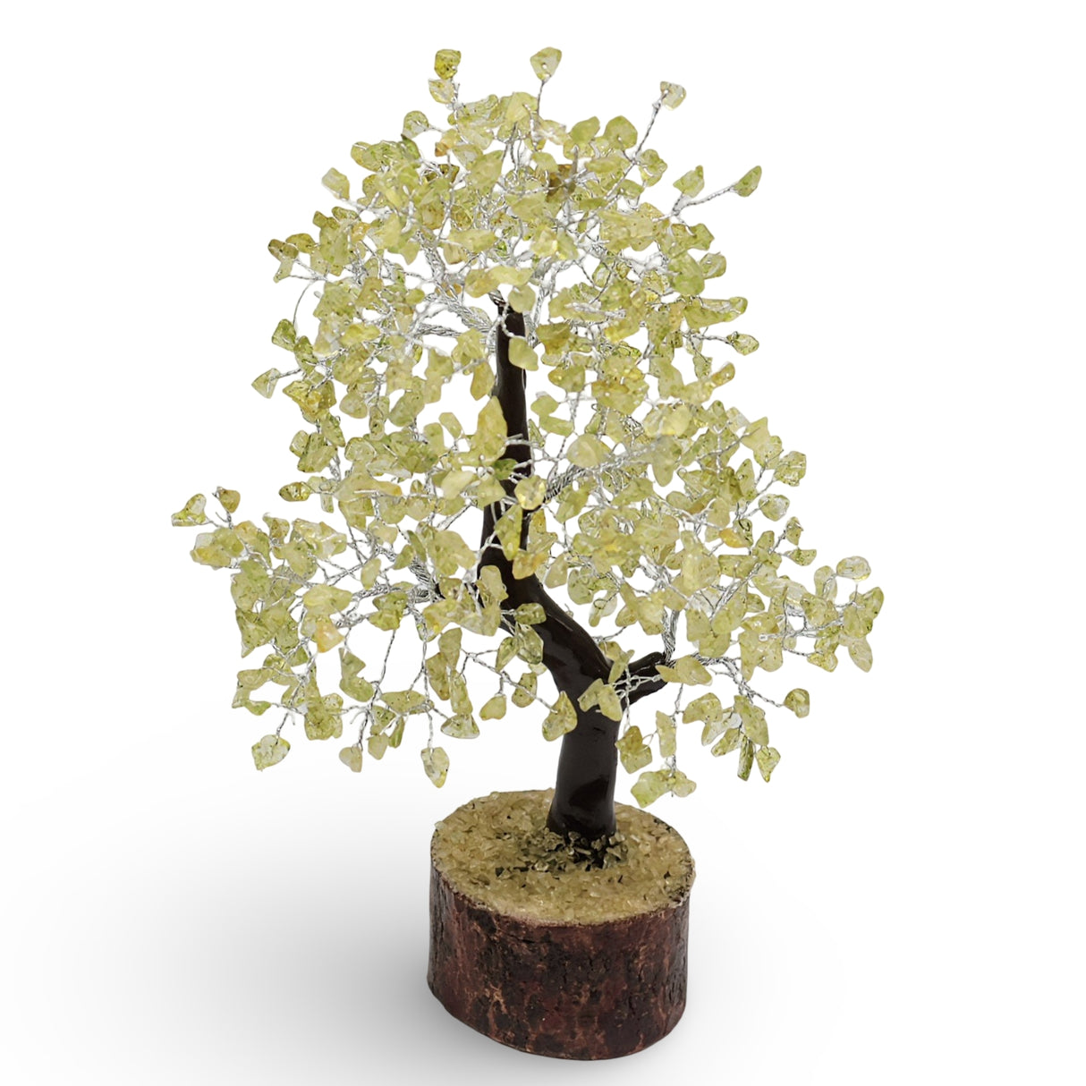 Home Decor - Gem Tree - Peridot - 10-12"H - 500 Beads