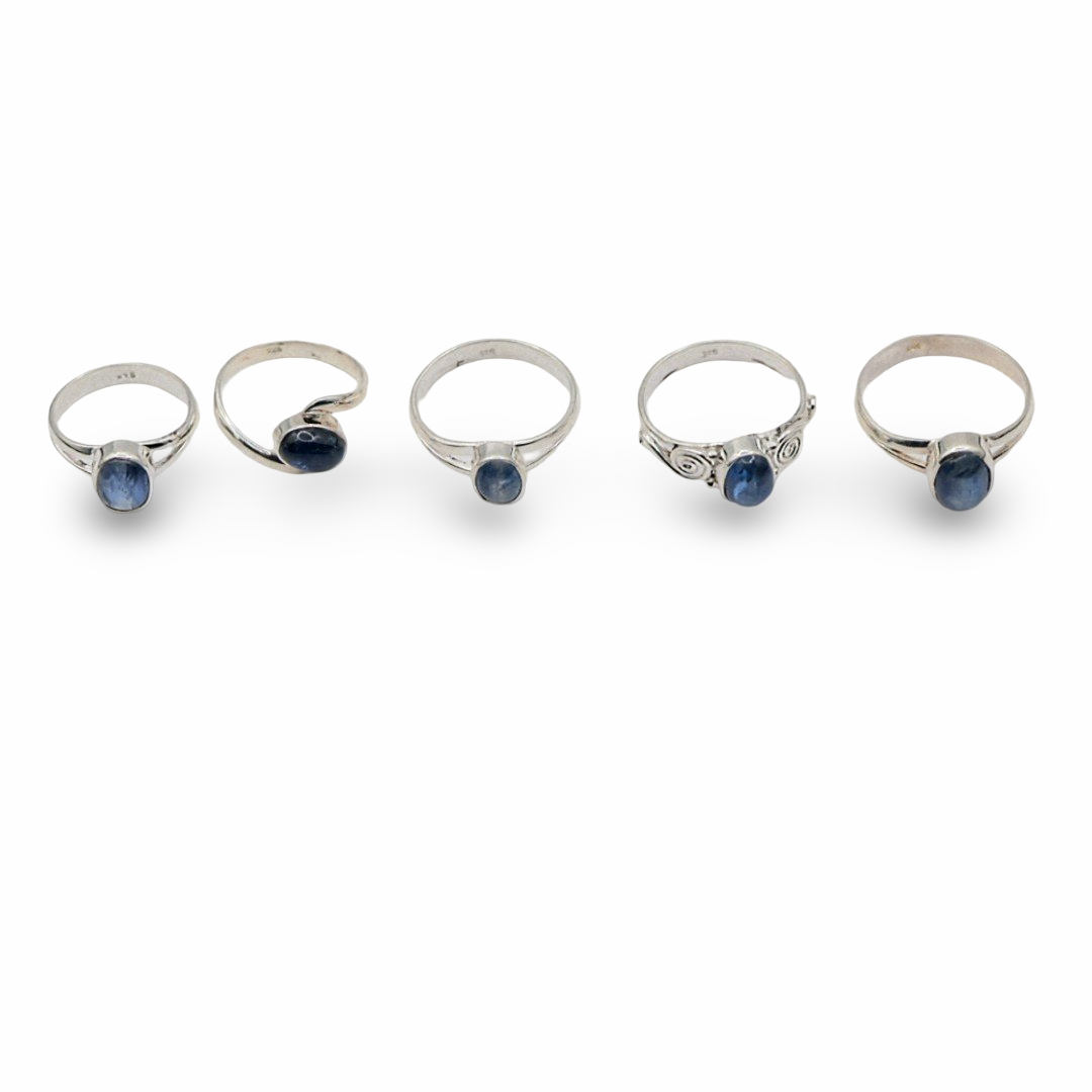 Ring - 925 Sterling Silver - Kyanite