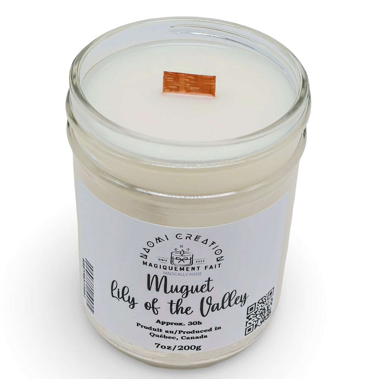 Scented Candles - Lily of the Valley - Wood Wick