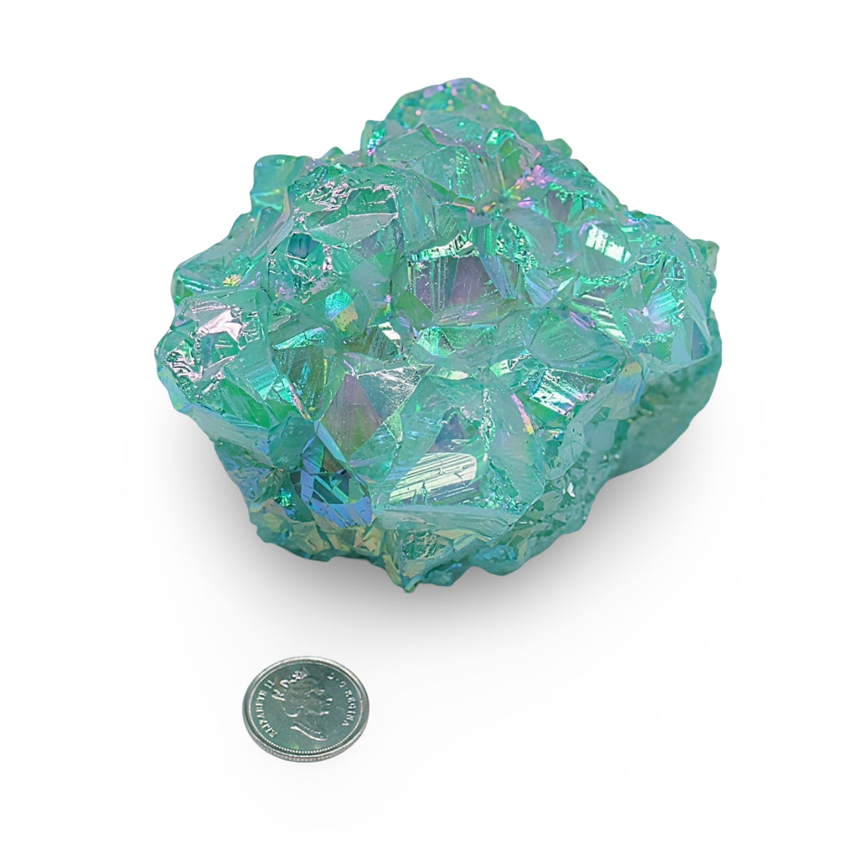 Stone - Zeolite - Aqua Aura Druse - 450g