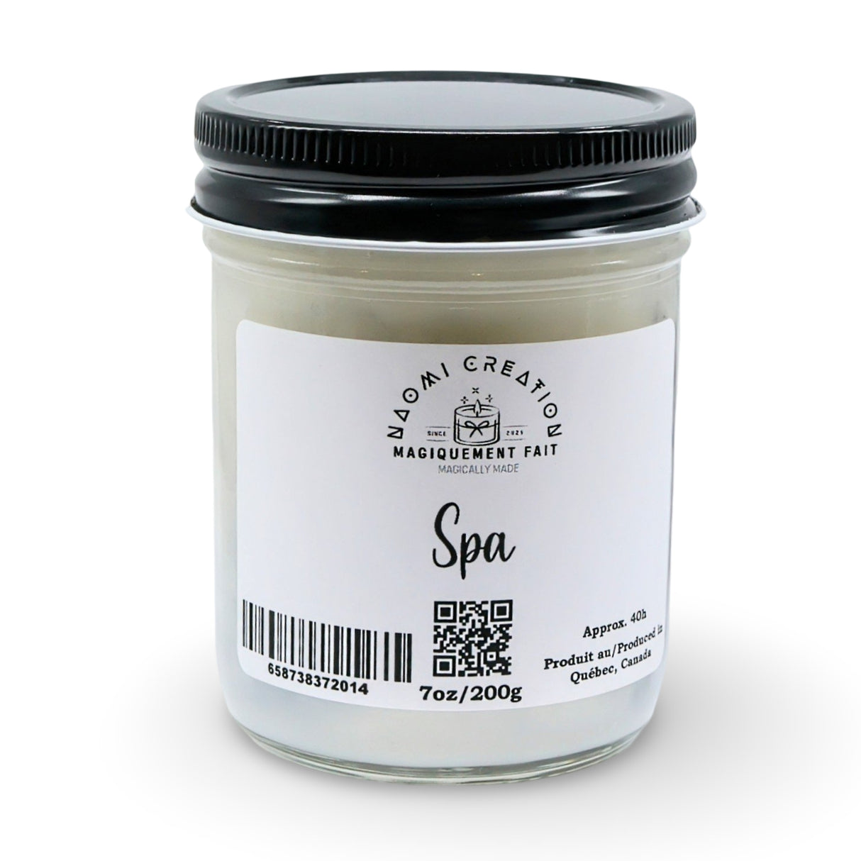 Scented Candles - Spa - Wood Wick