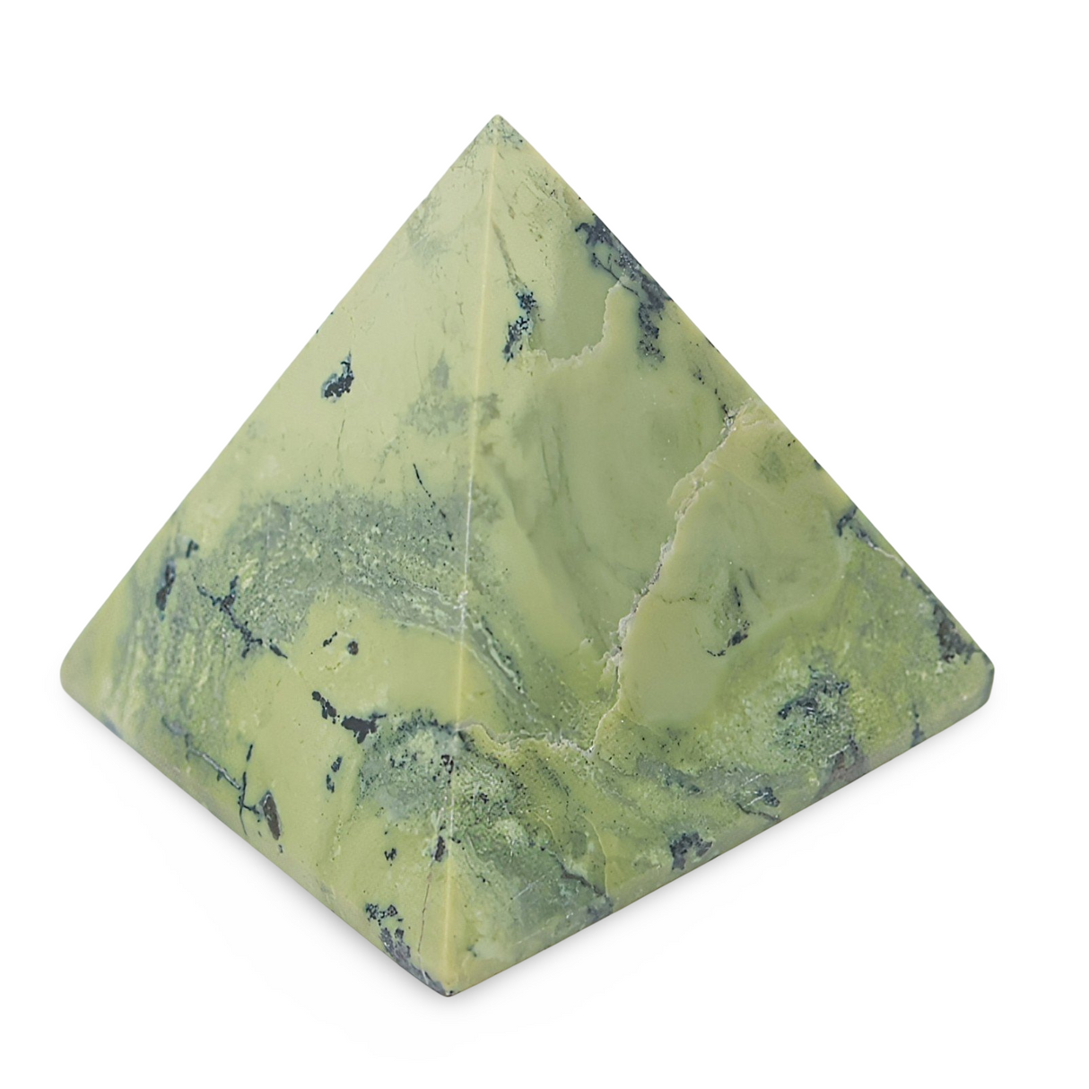 Stone Specimen – Serpentine Pyramid – 162g – 2.2" – Peru