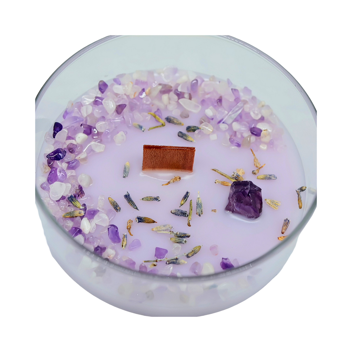 Scented Candles - Lavender Vanilla - Premium - Wood Wick