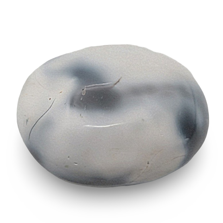 Palm Stone - Orca Agate with Druze - Tumbled - 154g