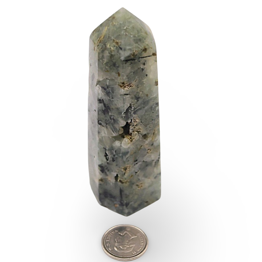 Stone - Crystal Point - Prehnite - Tumbled