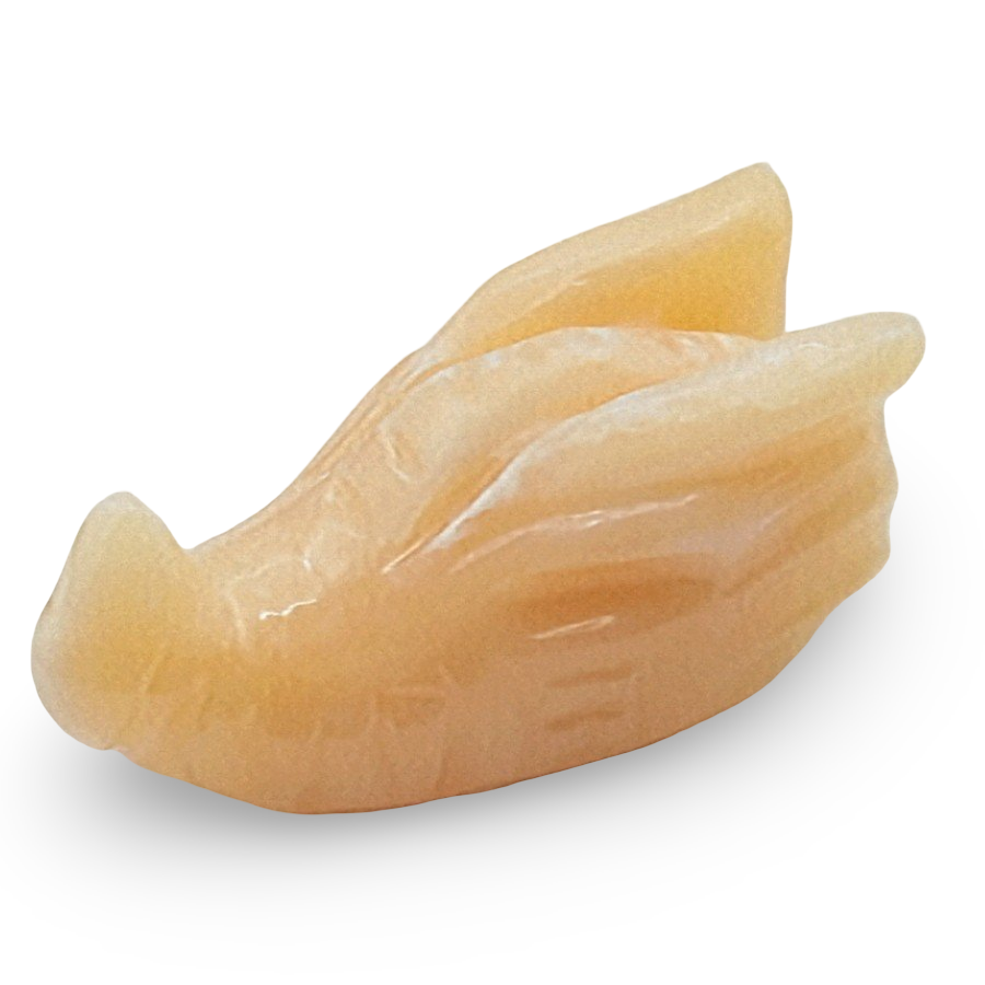 Stone - Yellow Calcite - Dragon Head Shape - Tumbled