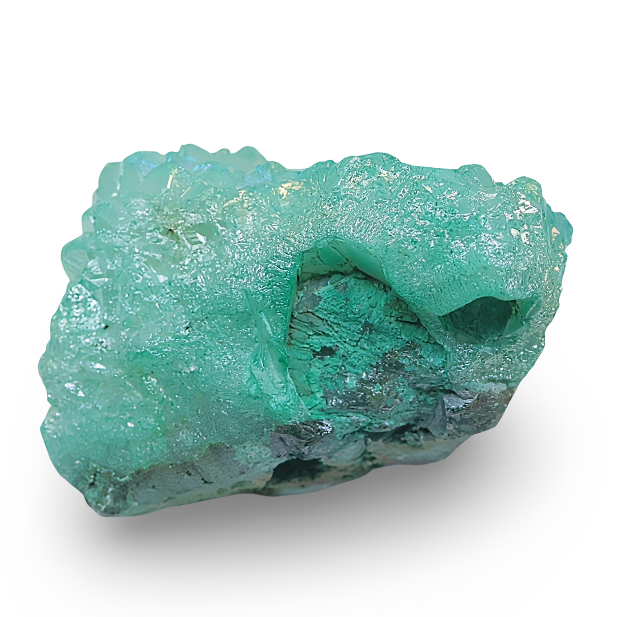 Stone - Zeolite - Aqua Aura Druse - 449g