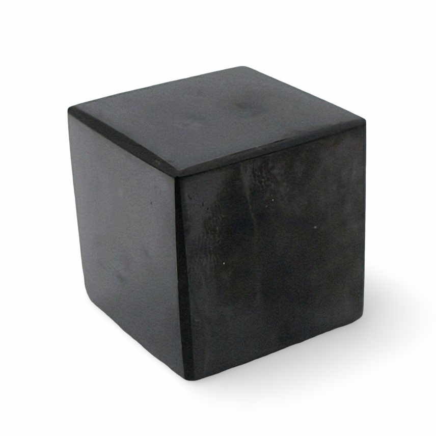 Stone - AAA Shungite - Cube - 1.20 inch