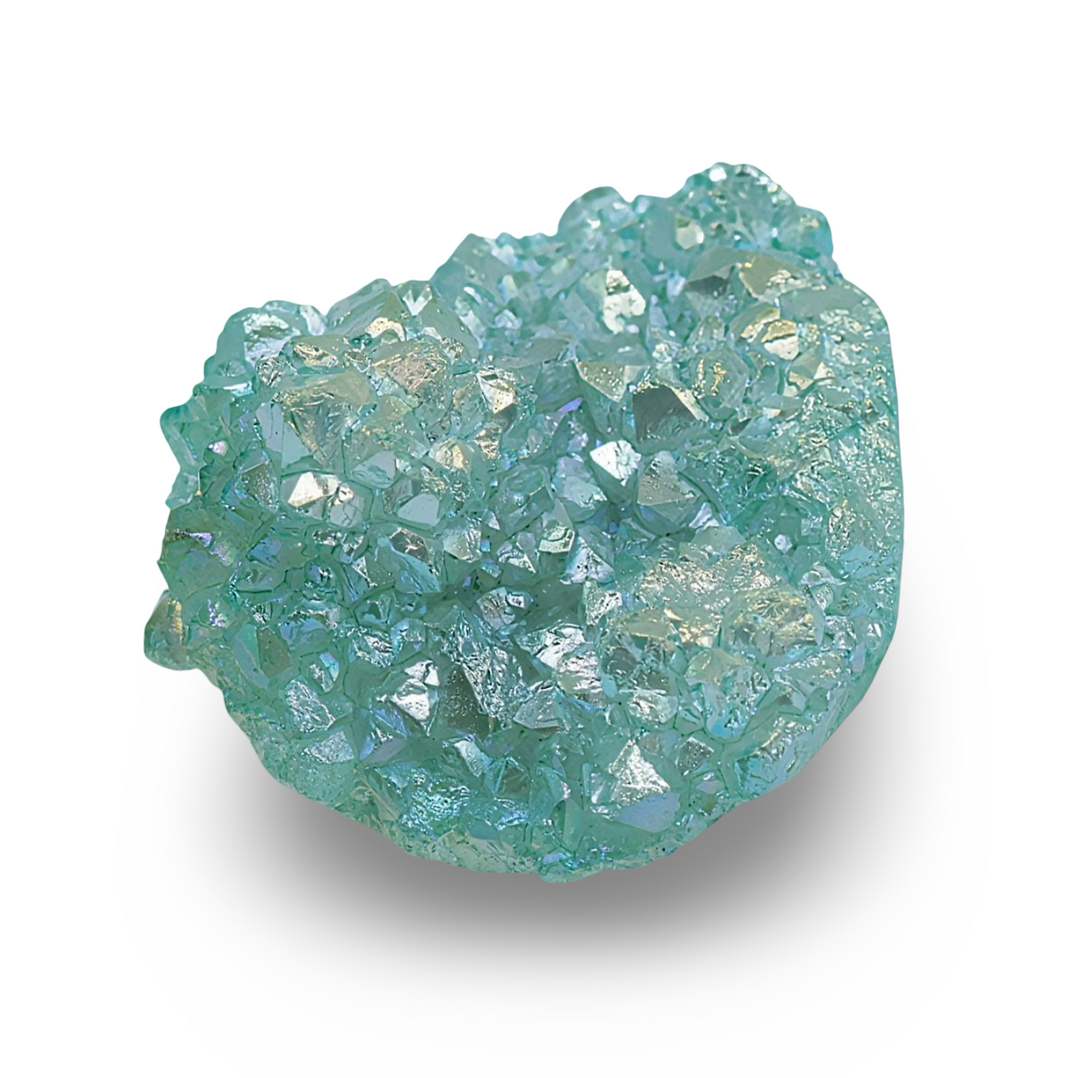 Stone - Zeolite - Aqua Aura Druse - Our Pick