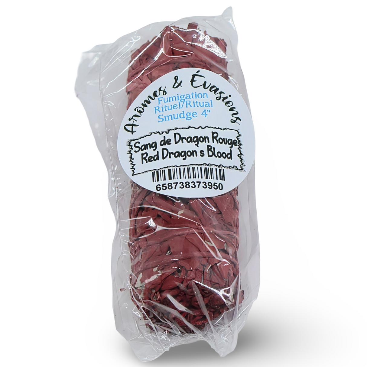 Smudging Incense Stick - Sage & Red Dragons Blood - 4"