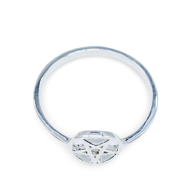 Ring - 925 Sterling Silver - Pentacle 9