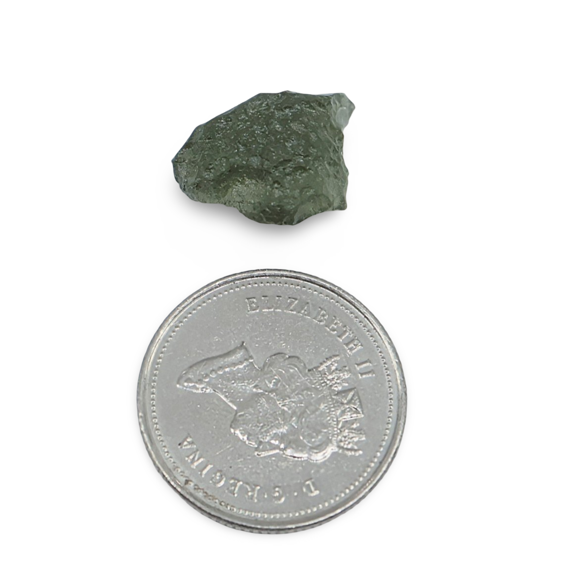 Stone - Moldavite - Rough - Specimen - 0.6g (3ct)