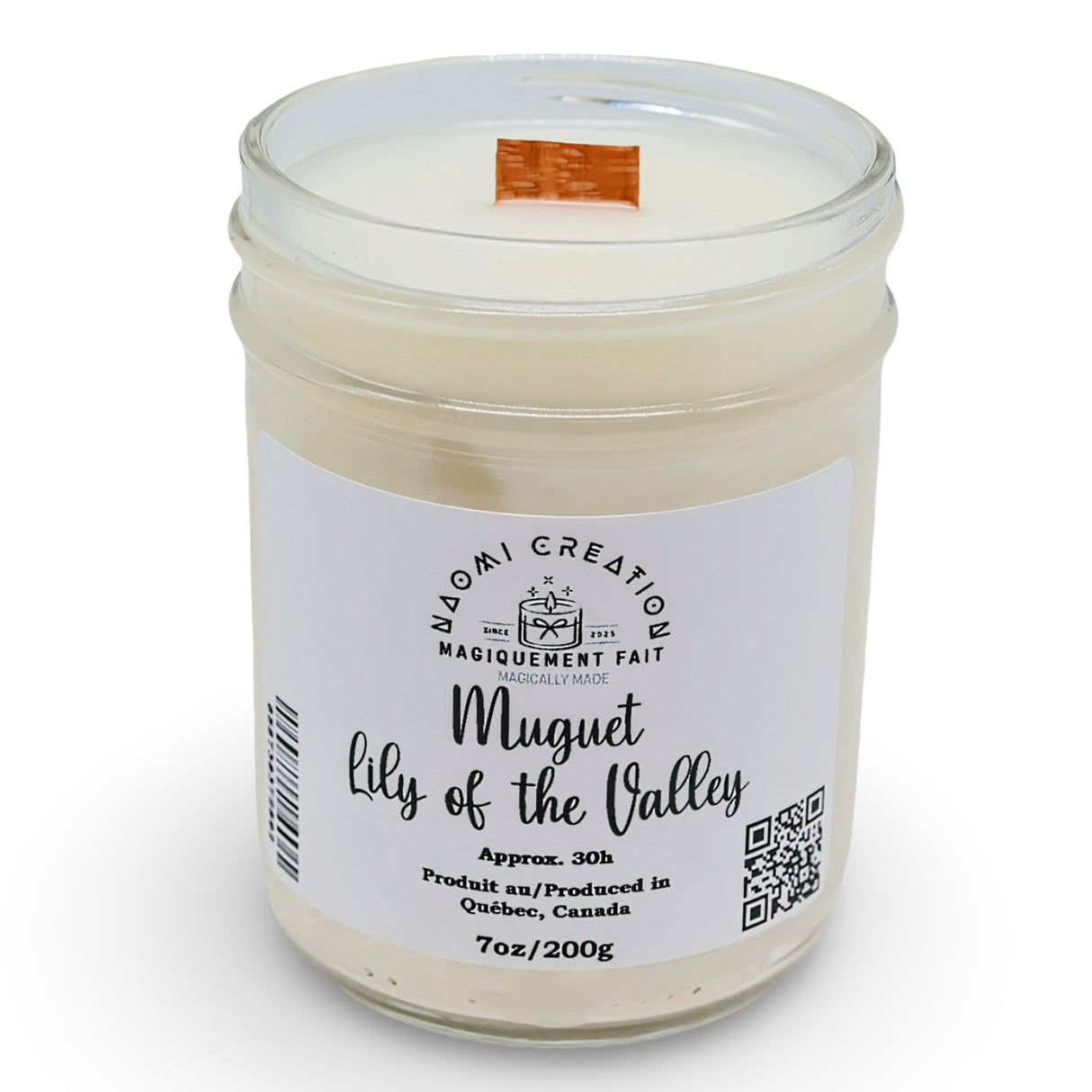 Scented Candles - Lily of the Valley - Wood Wick