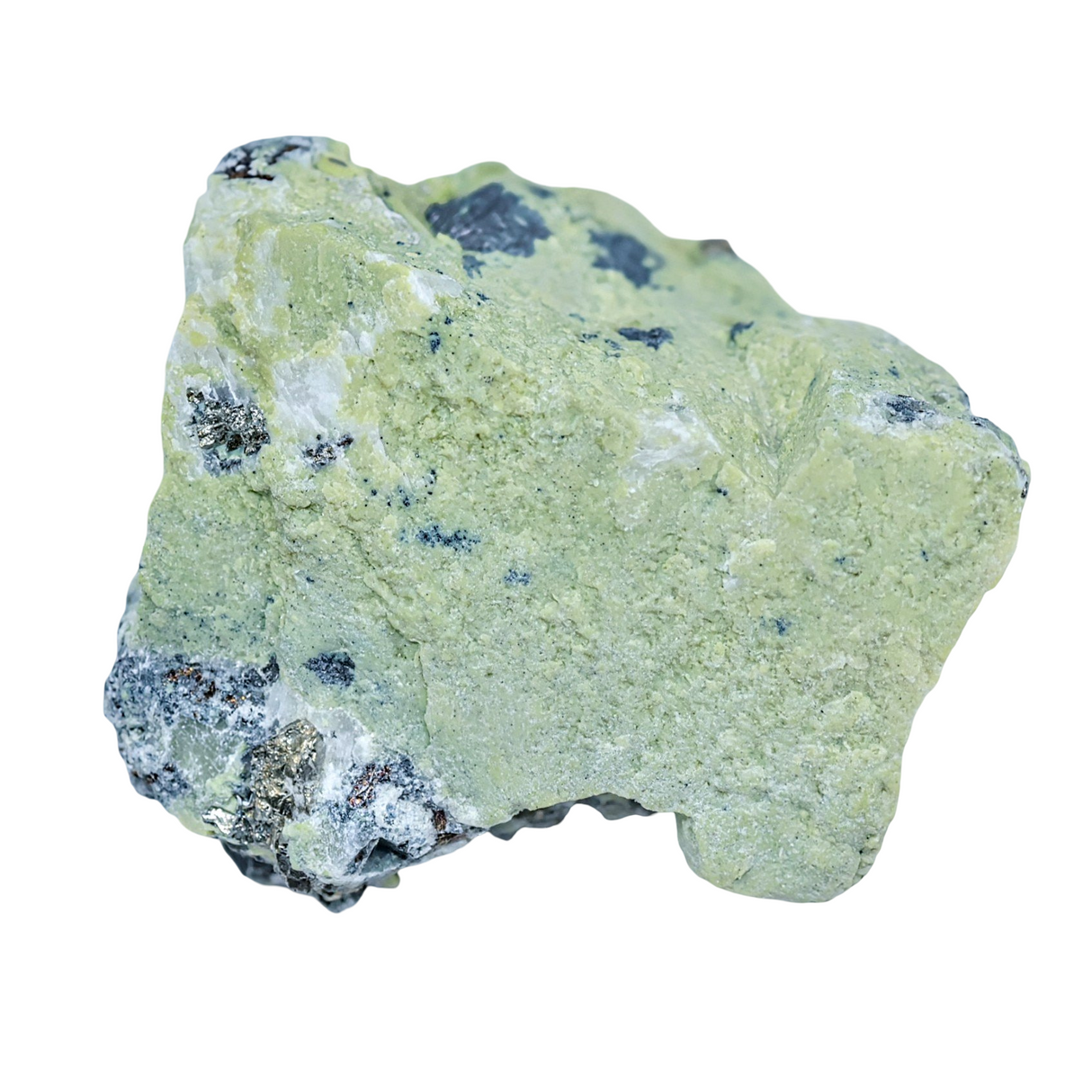 Stone - Serpentine With Pyrite Inclusions - Peru - Rough - 121g