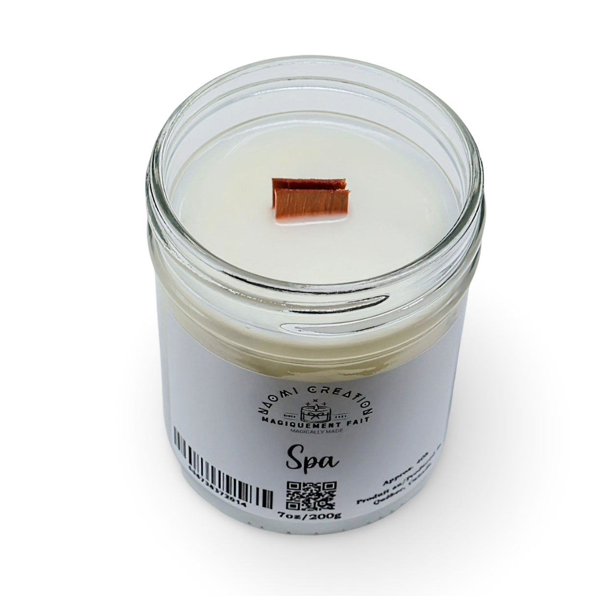 Scented Candles - Spa - Wood Wick