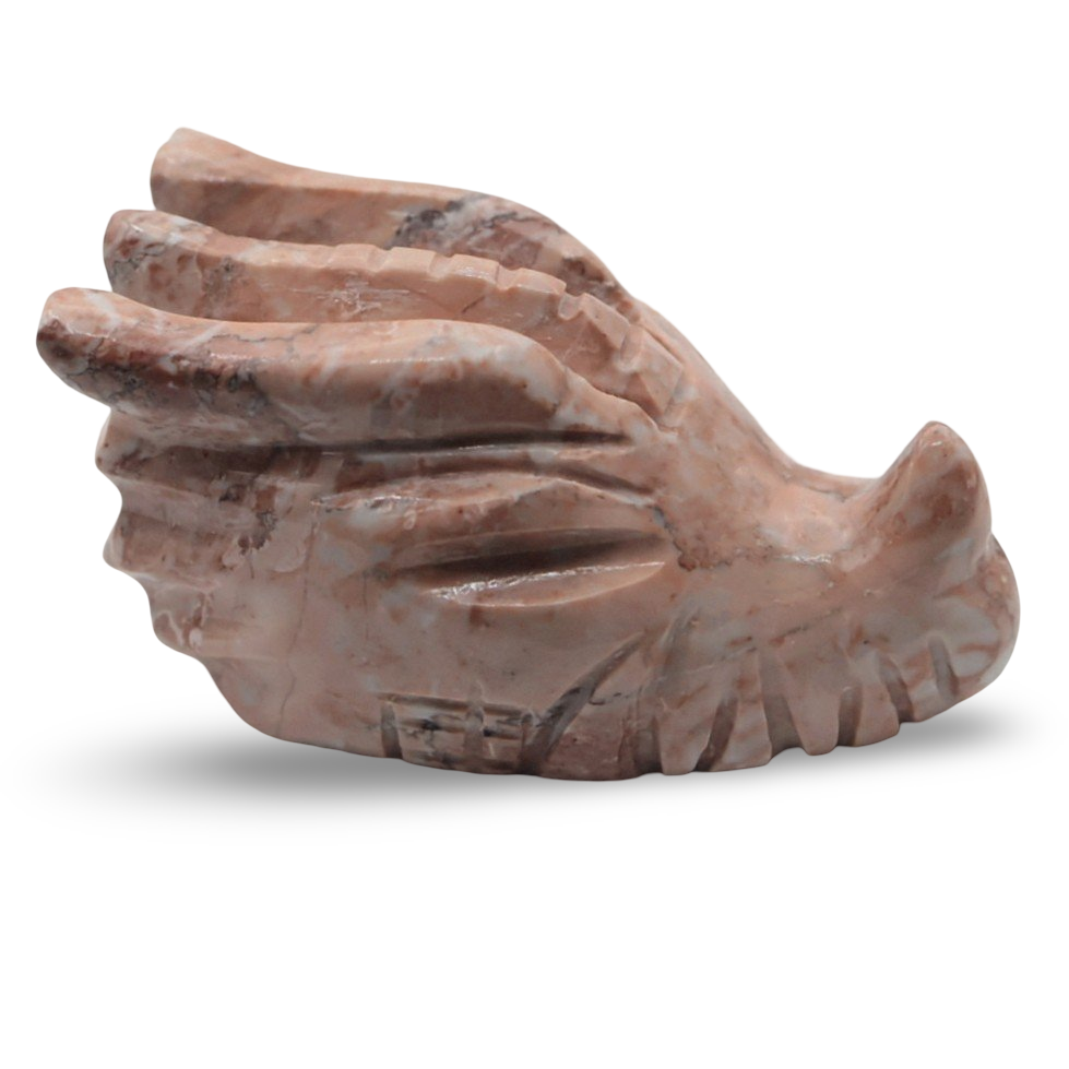 Stone - Red Calcite - Dragon Head Shape - Tumbled