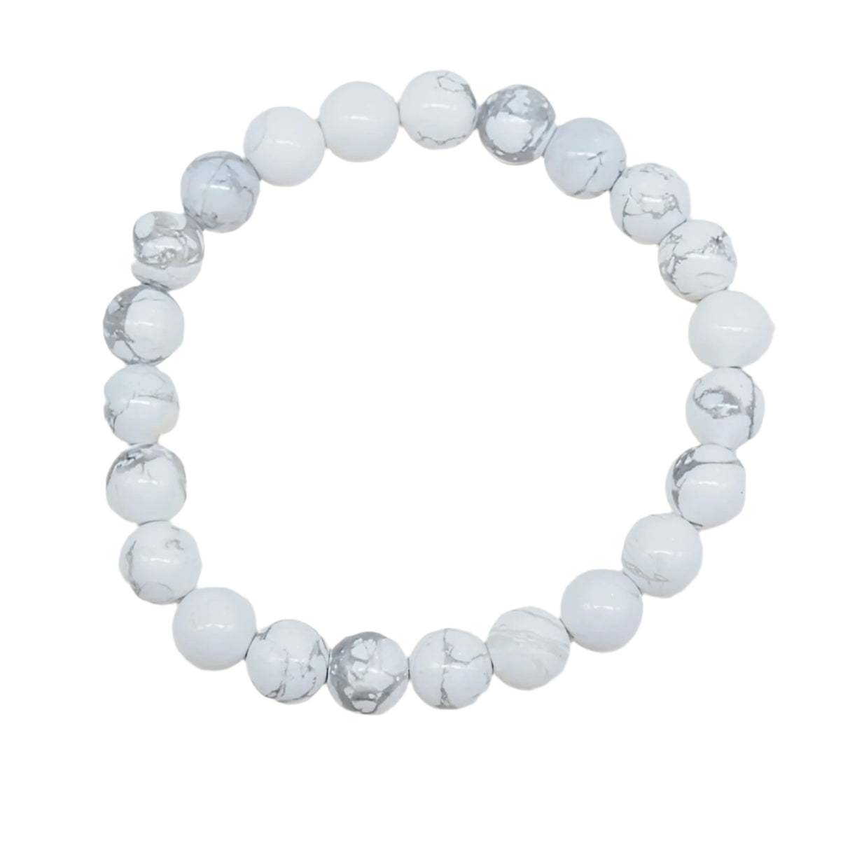 Bracelet - Howlite - 8mm