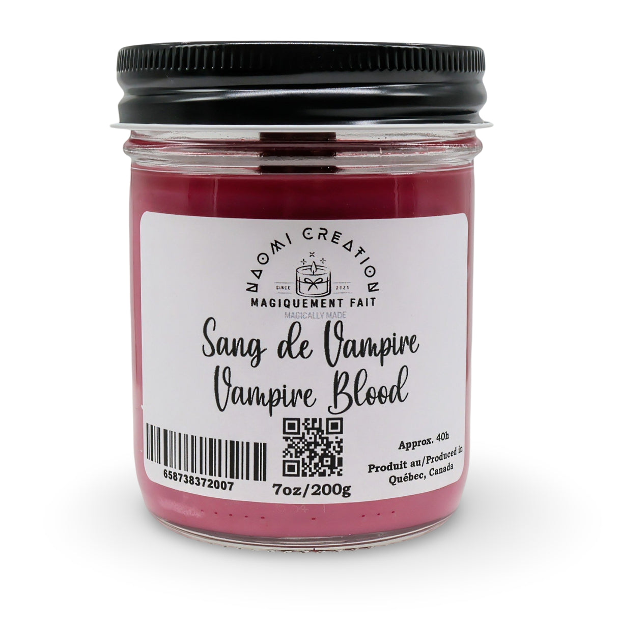 Scented Candles - Vampire Blood - Wood Wick