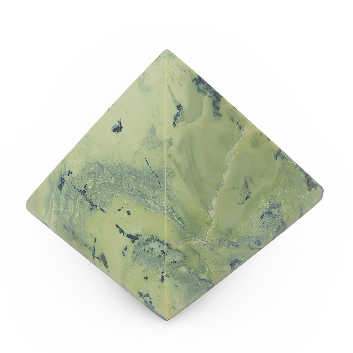 Stone Specimen – Serpentine Pyramid – 162g – 2.2" – Peru