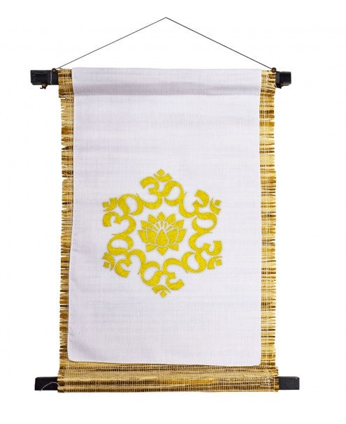 Banner -Om Lotus -Small