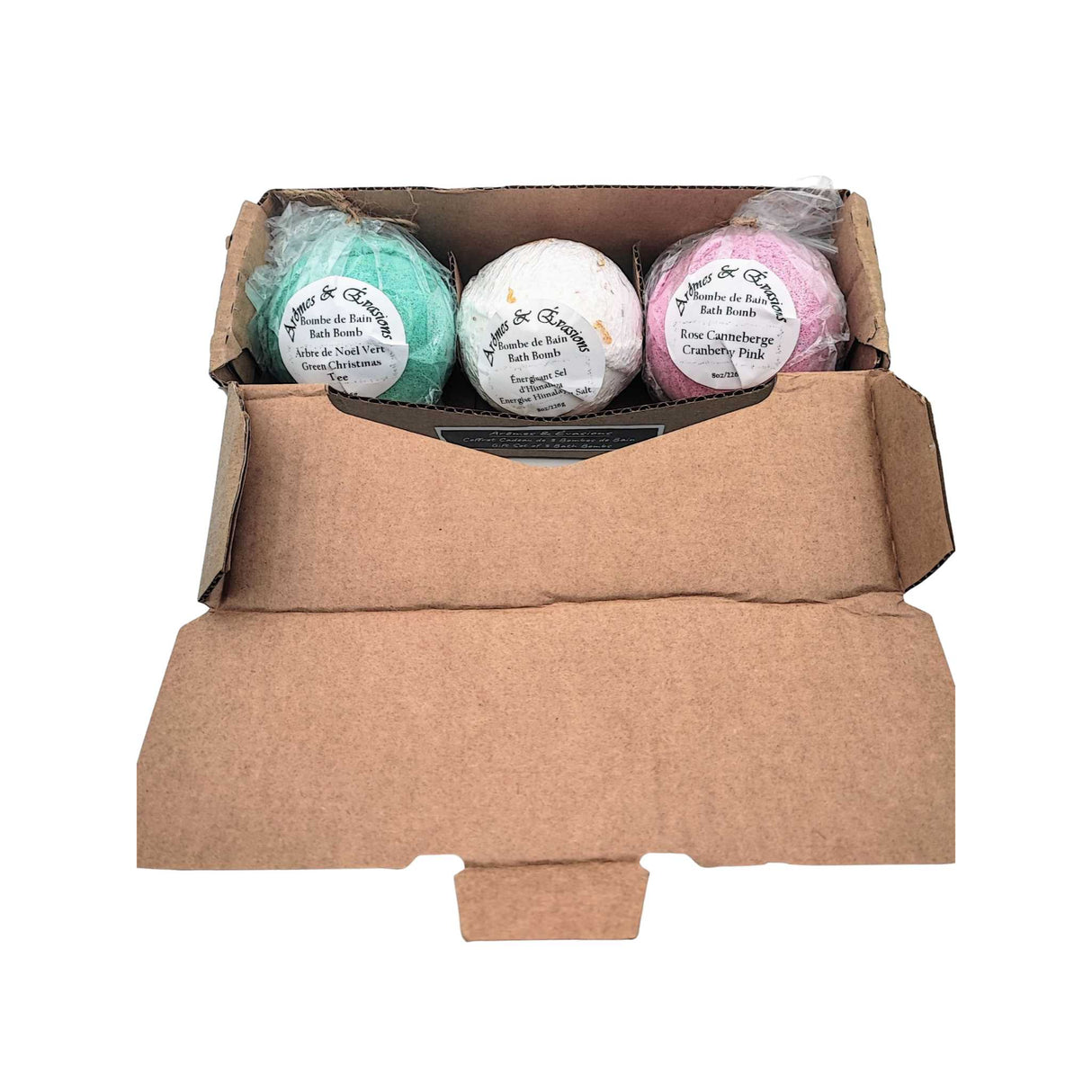 Clearance - Bath Bomb - Gift Set - 3 Bath Bombs - Festive Mix