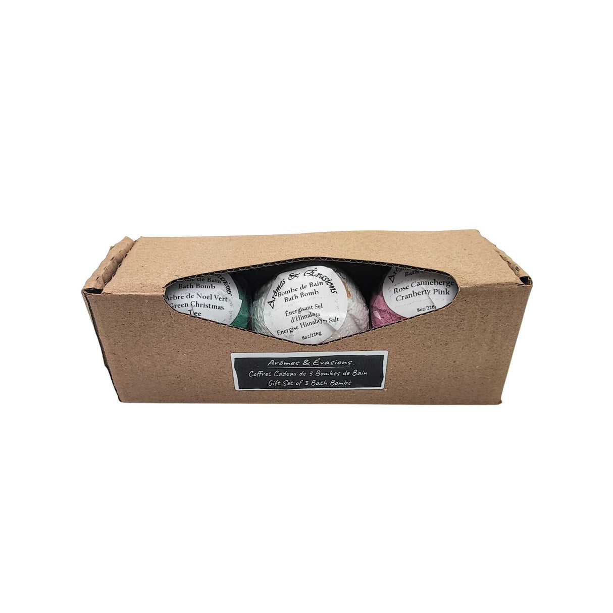 Clearance - Bath Bomb - Gift Set - 3 Bath Bombs - Festive Mix