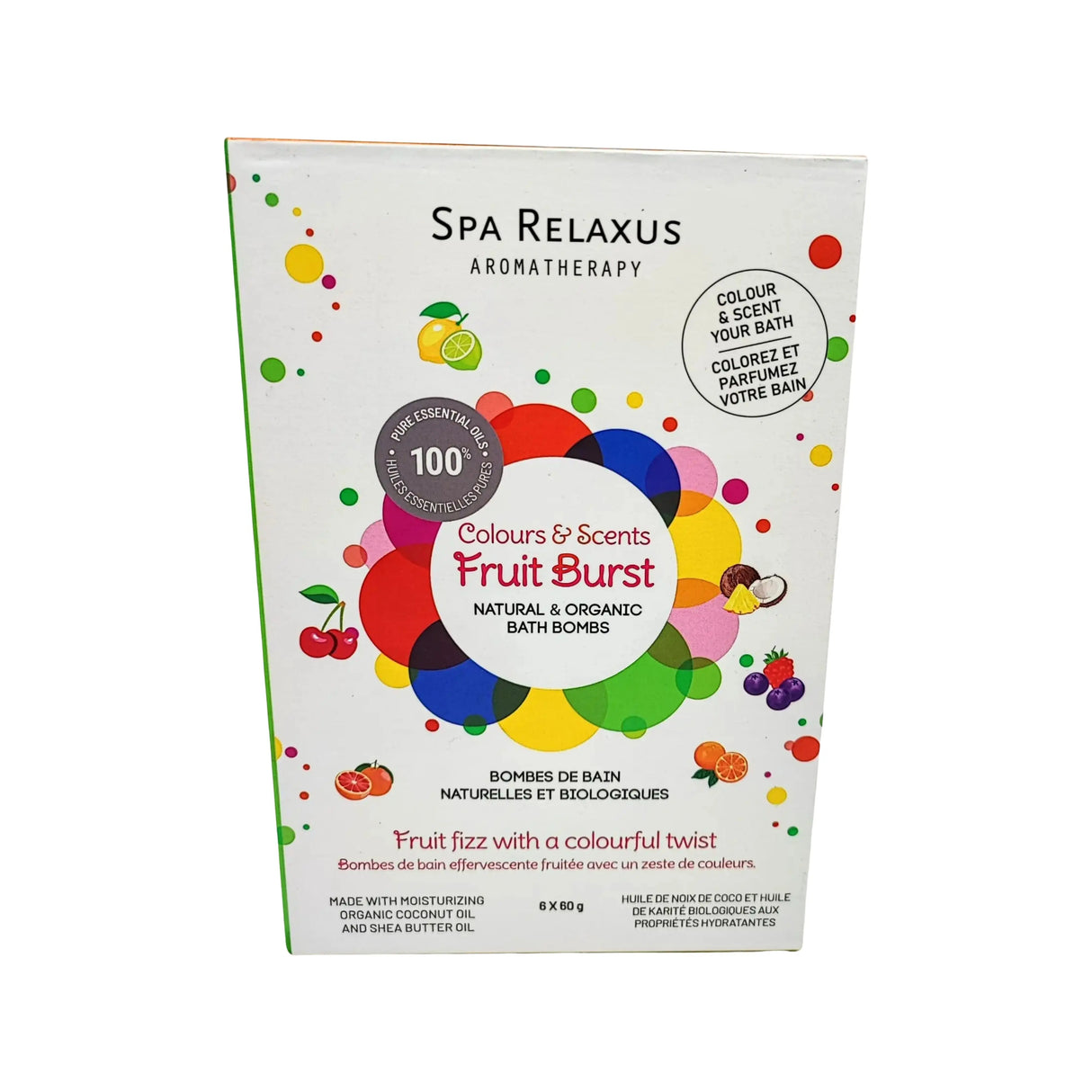 Bath Bomb -Gift Set -Fruit Burst -6 Bath Bombs