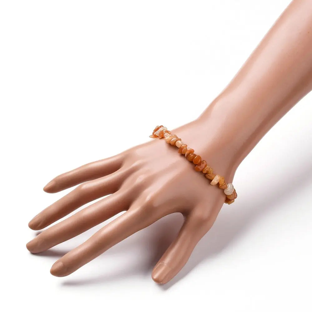 Bracelet -Red Aventurine -Chips