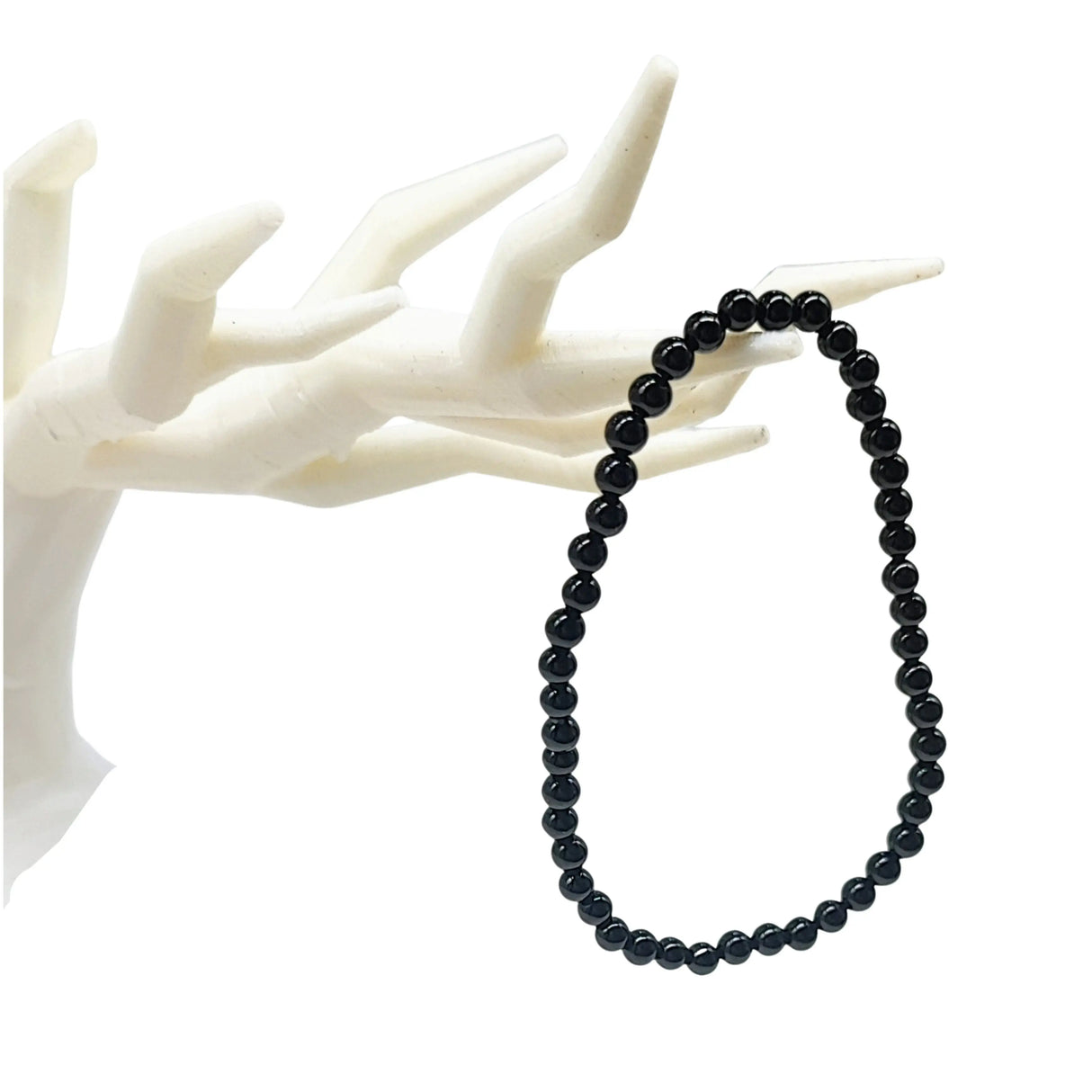 Bracelet -Black Onyx -4mm
