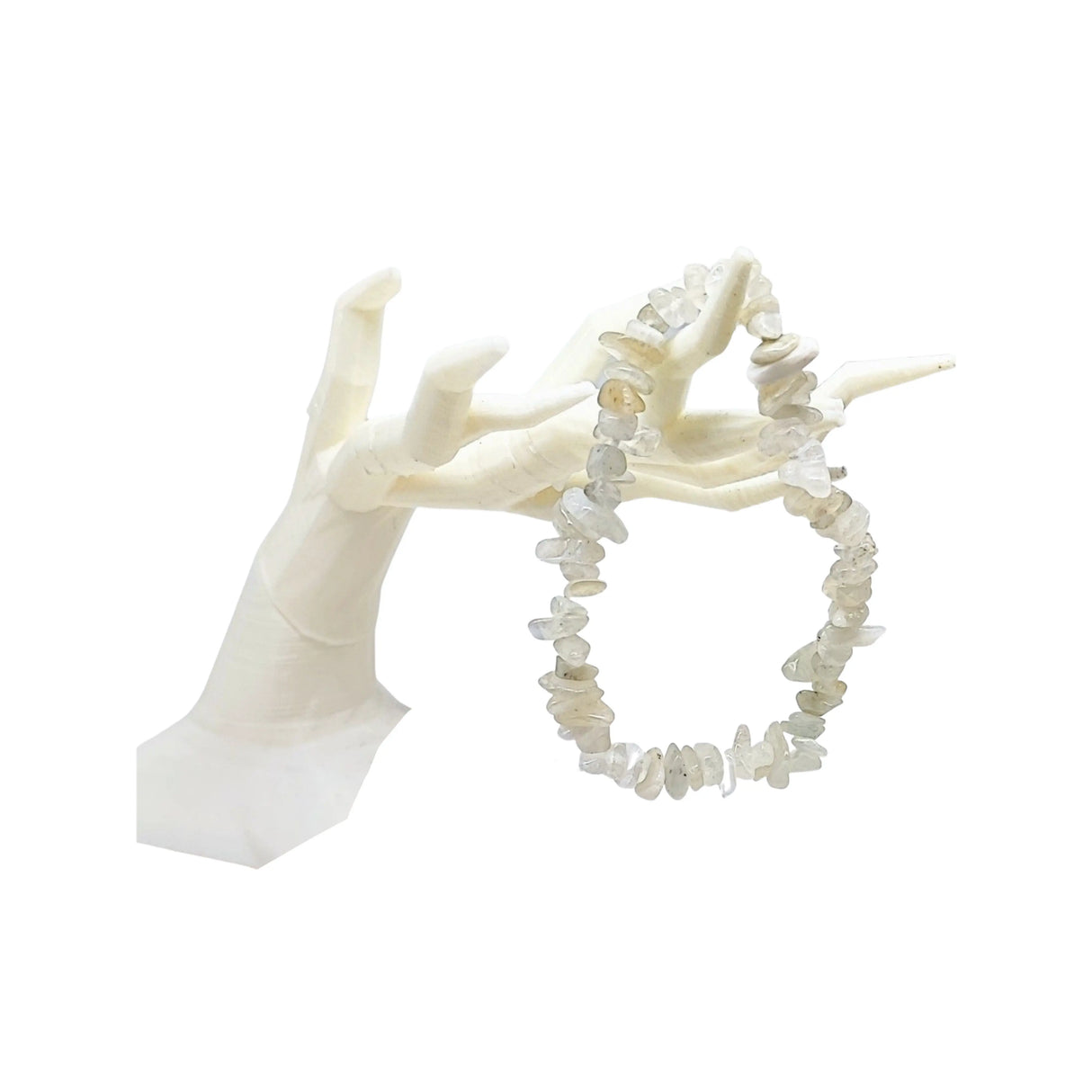 Bracelet -Rainbow Moonstone -Chips