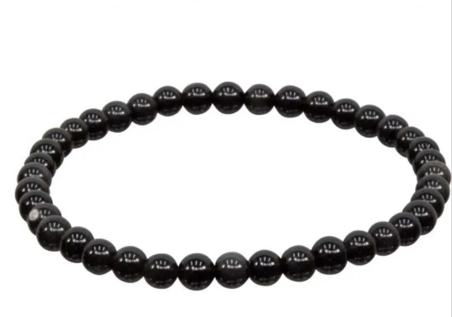 Bracelet -Black Tourmaline -4mm