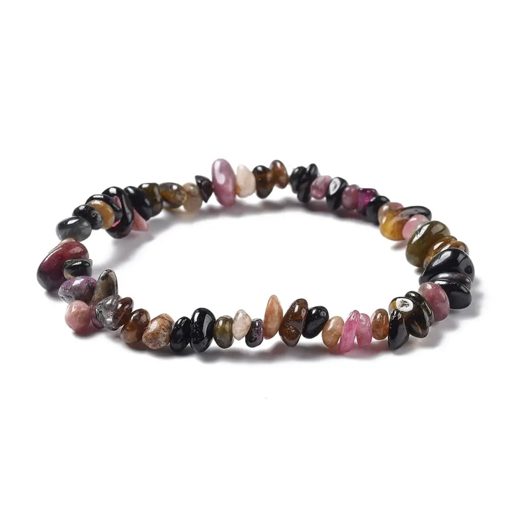 Bracelet -Mixed Tourmaline -Chips