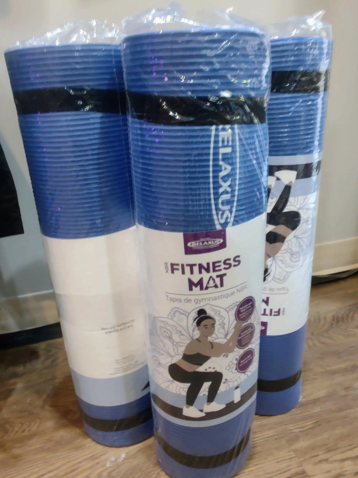 Clearance - Yoga Accessories - Mattress - Blue - 10mm