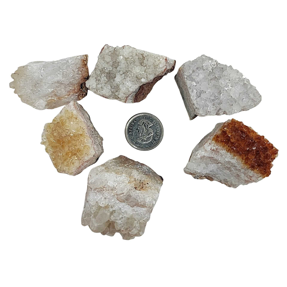 Cluster -Druzy -Citrine -20g to 35g