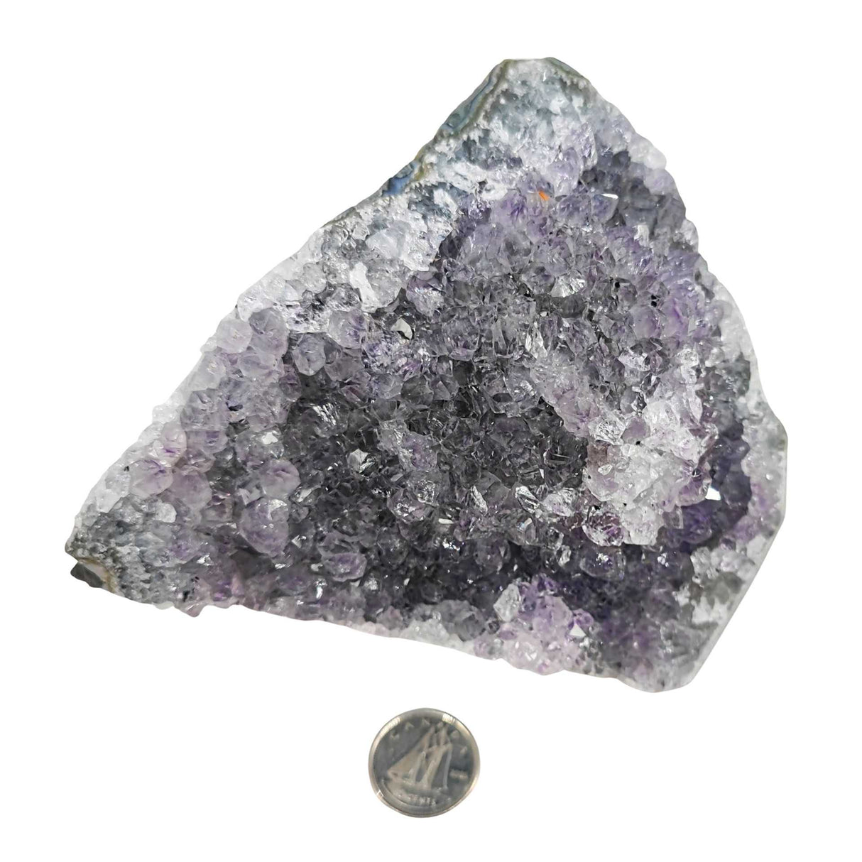 Cluster -Druzy with Cut Base -Amethyst -441g