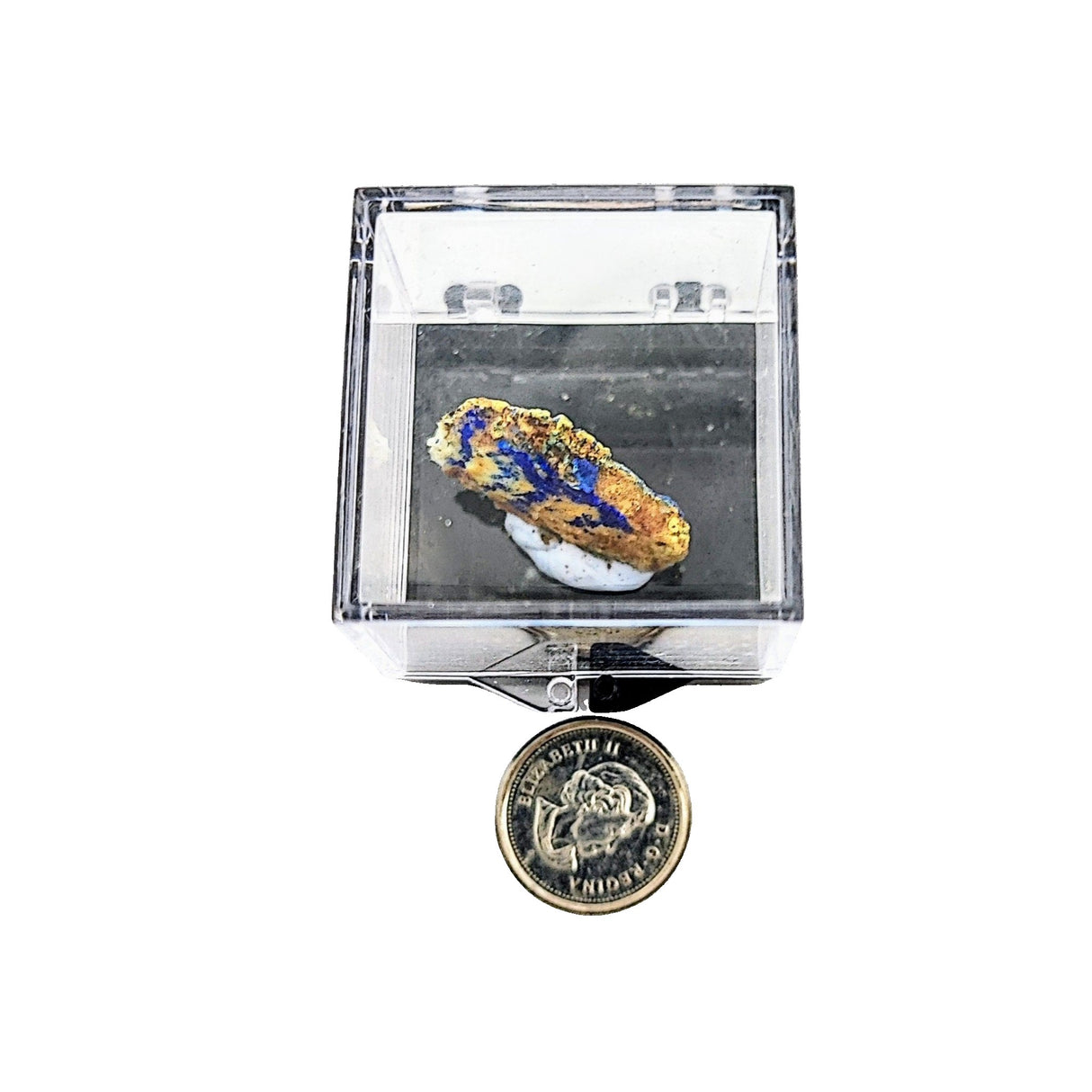 Collection Piece -Display Box -Azurite -Rough -Yunnan