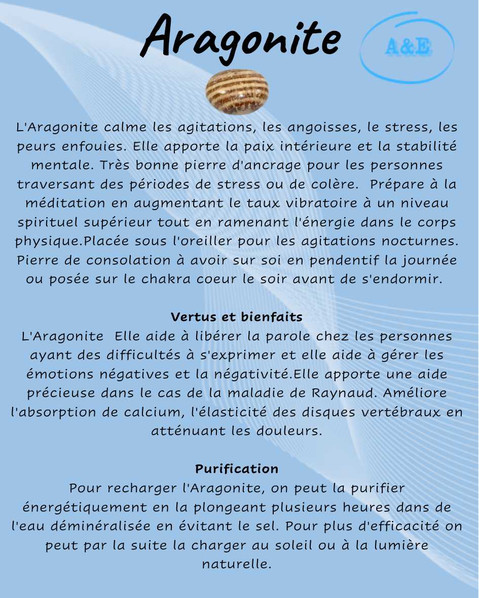 Descriptive Cards -Precious Stones & Crystals -Aragonite Default Title