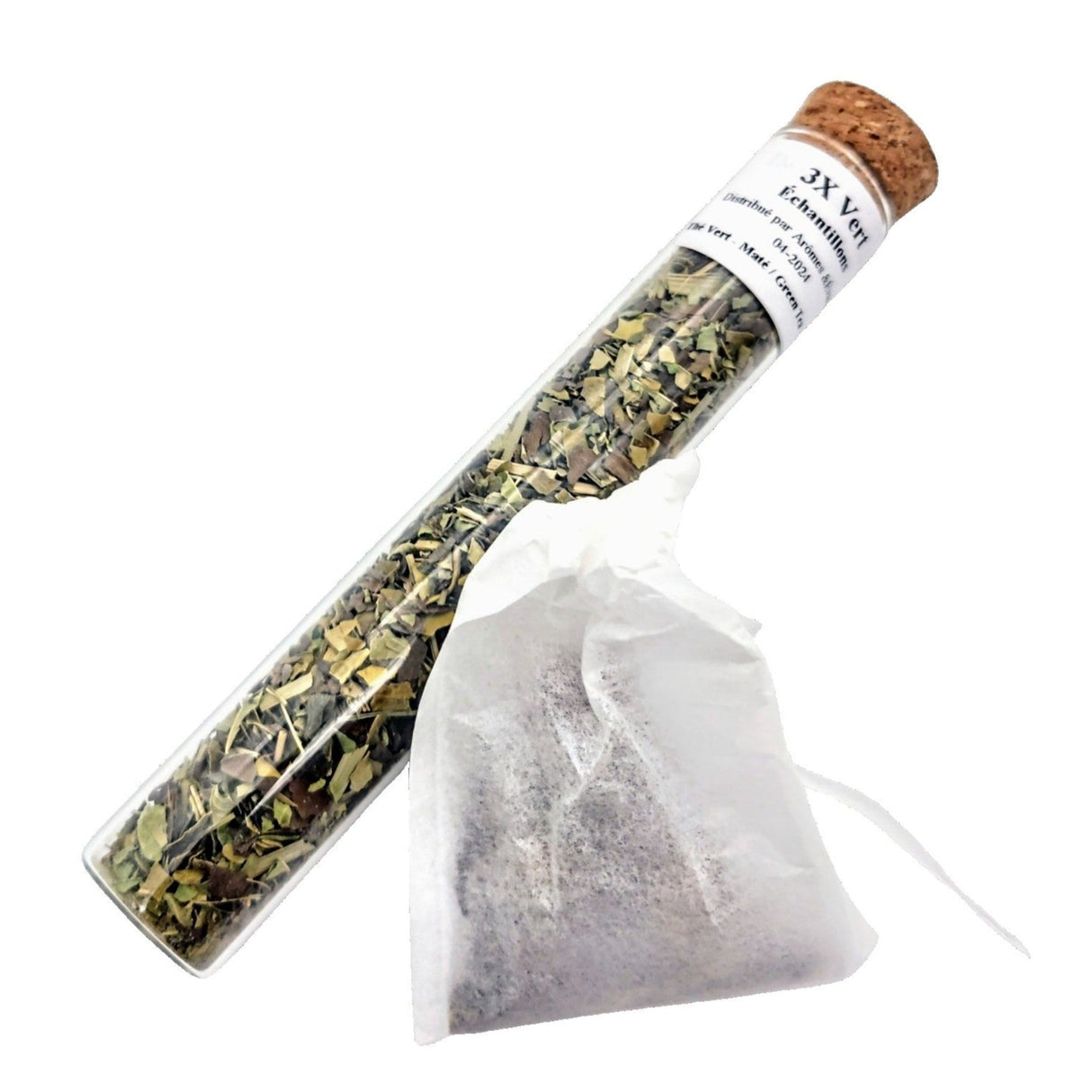 Green Tea -Green 3X -Tea Samples Tea Bags Sample 4 Bags