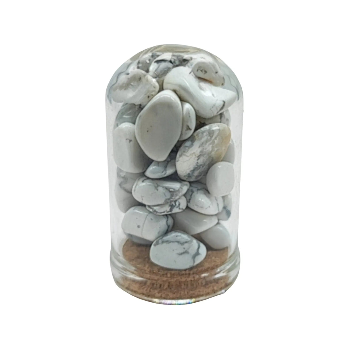 Home Decor -Small Decorative Bell -Howlite -15ml