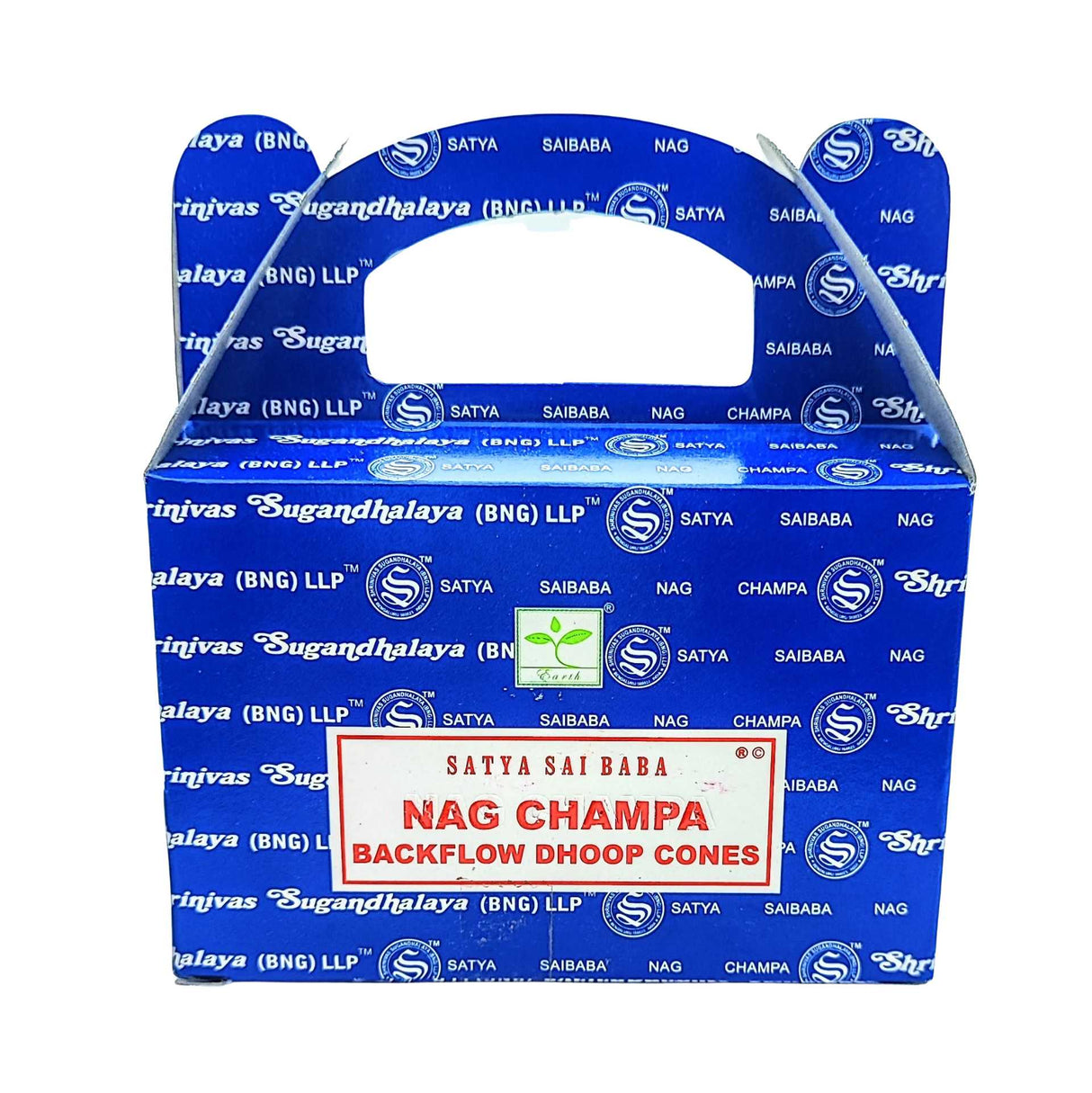 Incense - Satya - Backflow Cones - Nag Champa - Sai Baba - 24 Cones