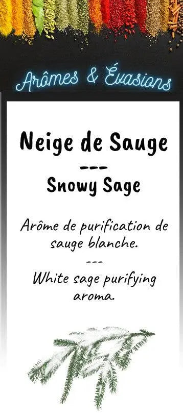 Incense Sticks - Snow Sage - Pack of 10