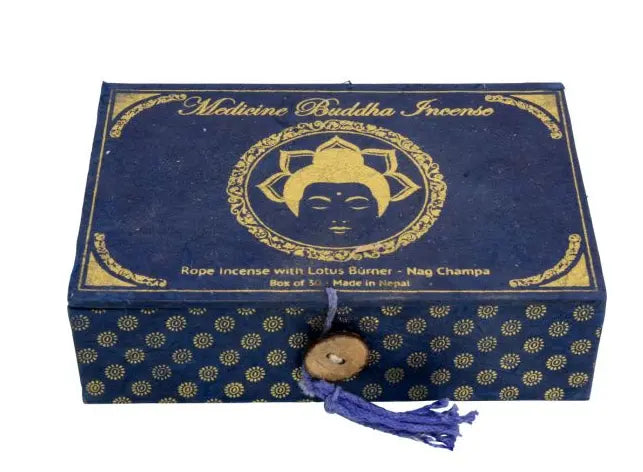 Incense Rope Kit -Medicine Buddha -Nag Champa -30 Ropes