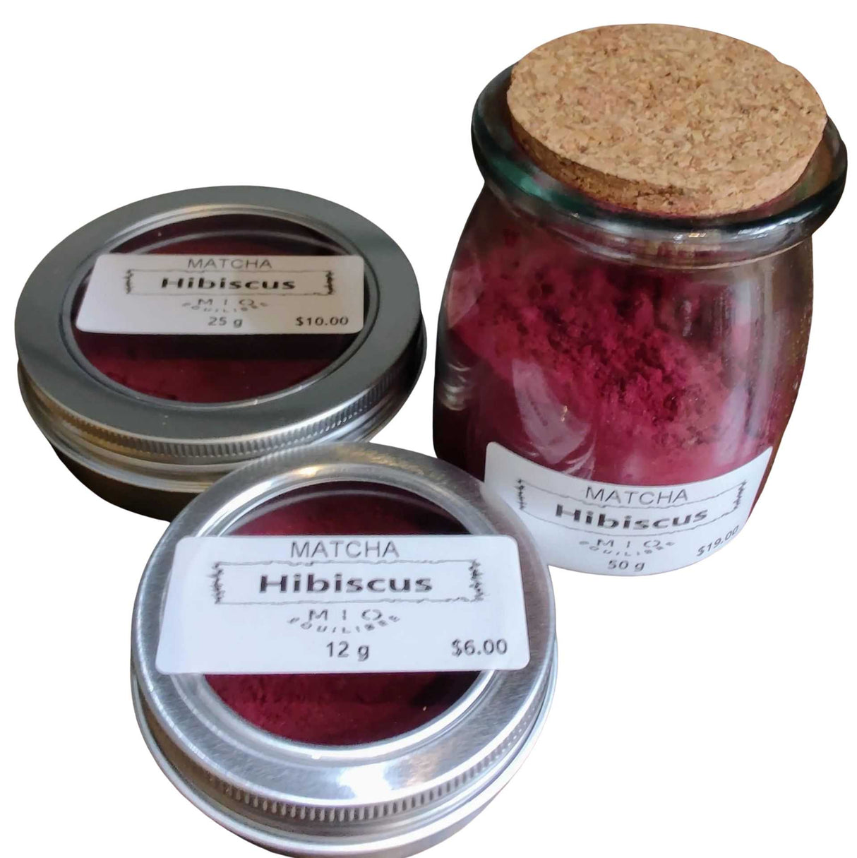 Matcha Tea - Organic Hibiscus Matcha - Loose Tea