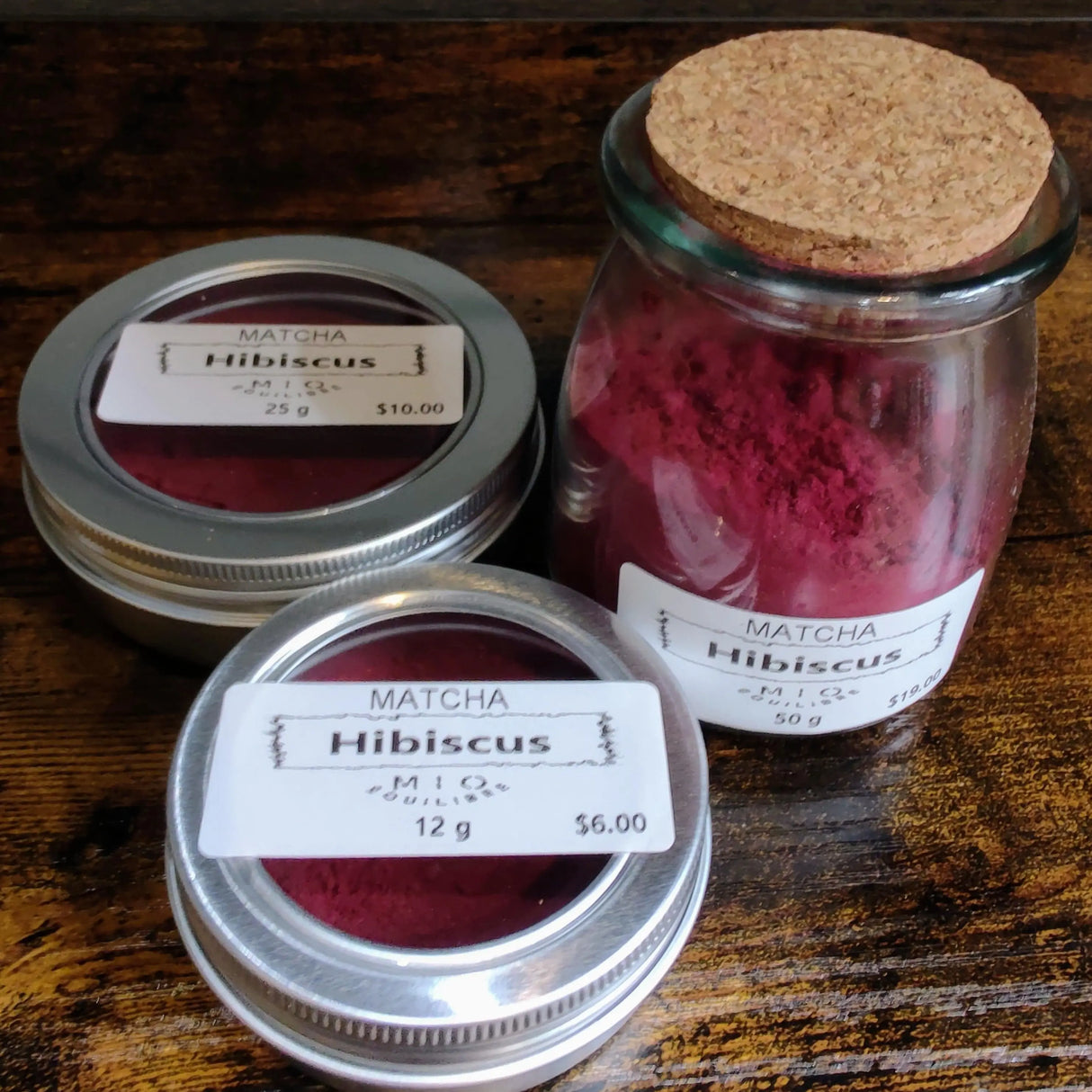 Matcha Tea - Organic Hibiscus Matcha - Loose Tea