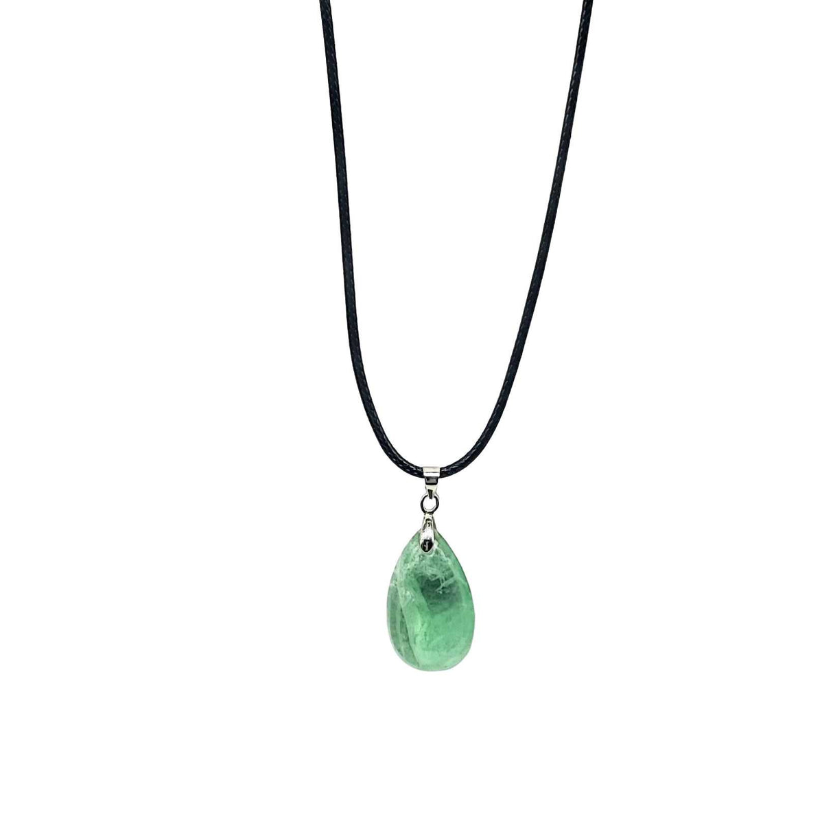 Necklace -Fluorite -Water Drop